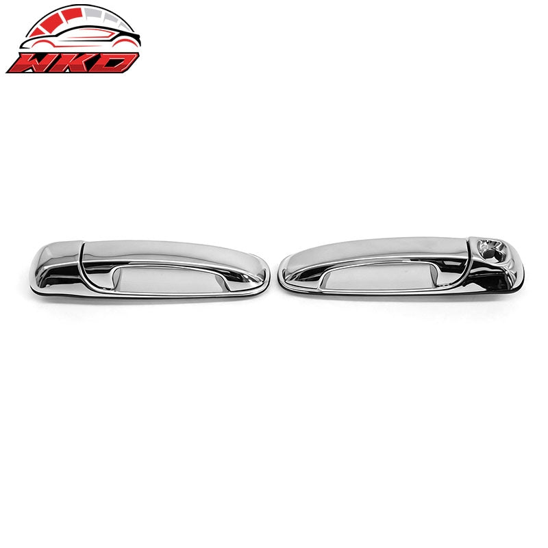 For 02-08 Dodge Ram 1500 2500 3500 05-11 Dakota Door Handle Covers w/ 1 Key Hole