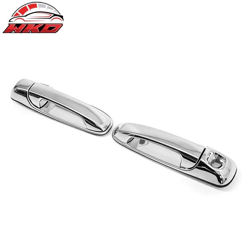 For 02-08 Dodge Ram 1500 2500 3500 05-11 Dakota Door Handle Covers w/ 1 Key Hole
