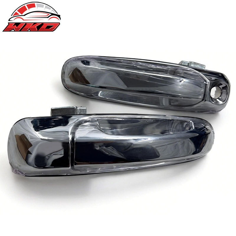 Fits 02-08 Dodge Ram 1500/2500/3500 Door Handle Covers Trim with 1 Key Hole