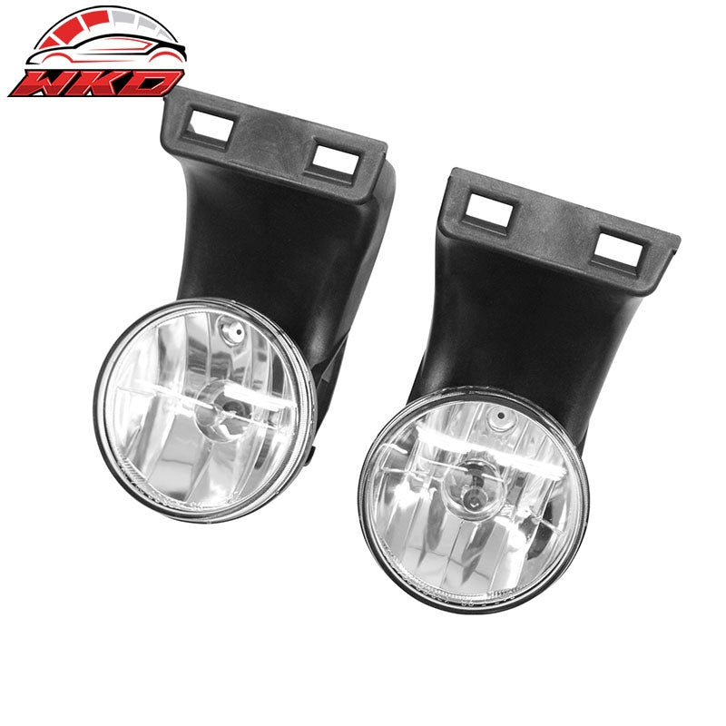 Fits 94-01 Dodge Ram 1500 2500 Front Bumper Driving Fog Lights Lamps Clear Lens