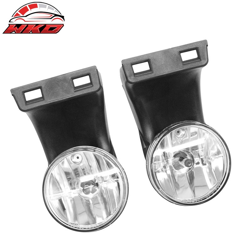 Fits 94-01 Dodge Ram 1500 2500 Front Bumper Driving Fog Lights Lamps Clear Lens