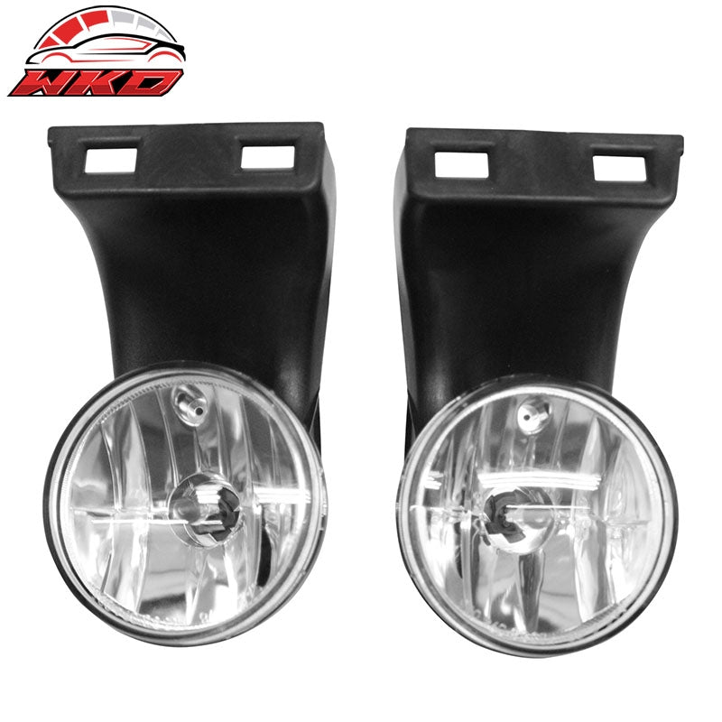 Fits 94-01 Dodge Ram 1500 2500 Front Bumper Driving Fog Lights Lamps Clear Lens
