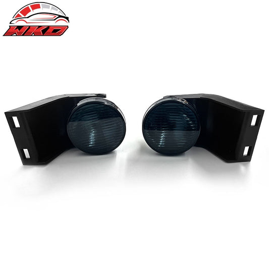 Wholesale 94-02 Dodge Ram 1500 2500 Front Bumper Fog Lights Lamps W/Wiring Smoke Lens