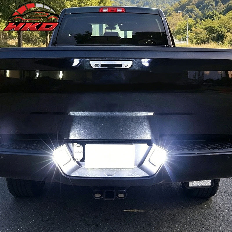 Fits 02-18 Dodge Ram 1500 2500 & 19-22 Ram 1500 Classic LED License Plate Lights