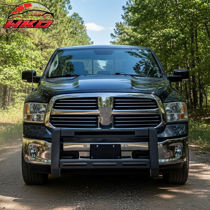Fits 09-18 Dodge Ram 1500 19-23 Classic Bull Bar Front Brush Bumper Grille Guard