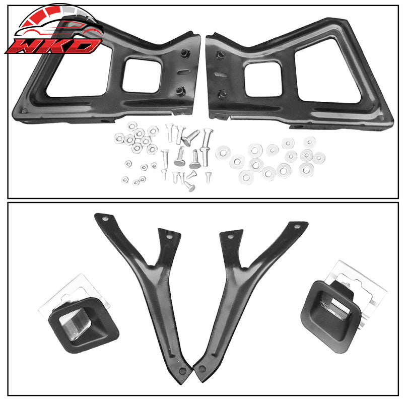 Fits 09-18 Dodge Ram 1500 Chrome Rear Step Bumper Cover w/ Dual Exhaust Holes