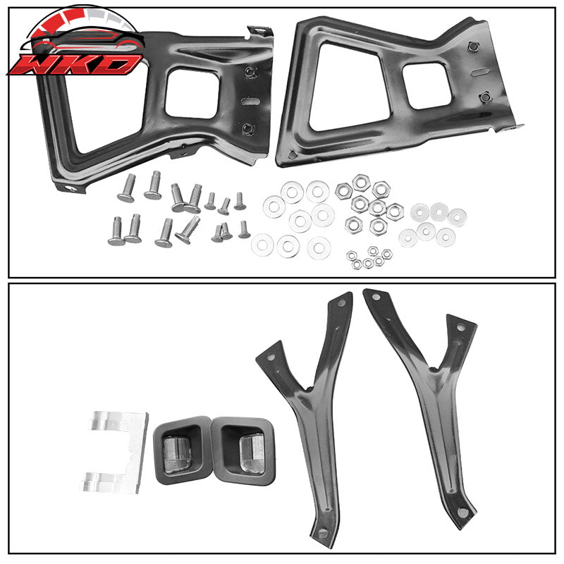 Fits 09-18 Dodge 1500 Unpainted Rear Step Bumper w/ Dual Exhaust & Sensor Holes