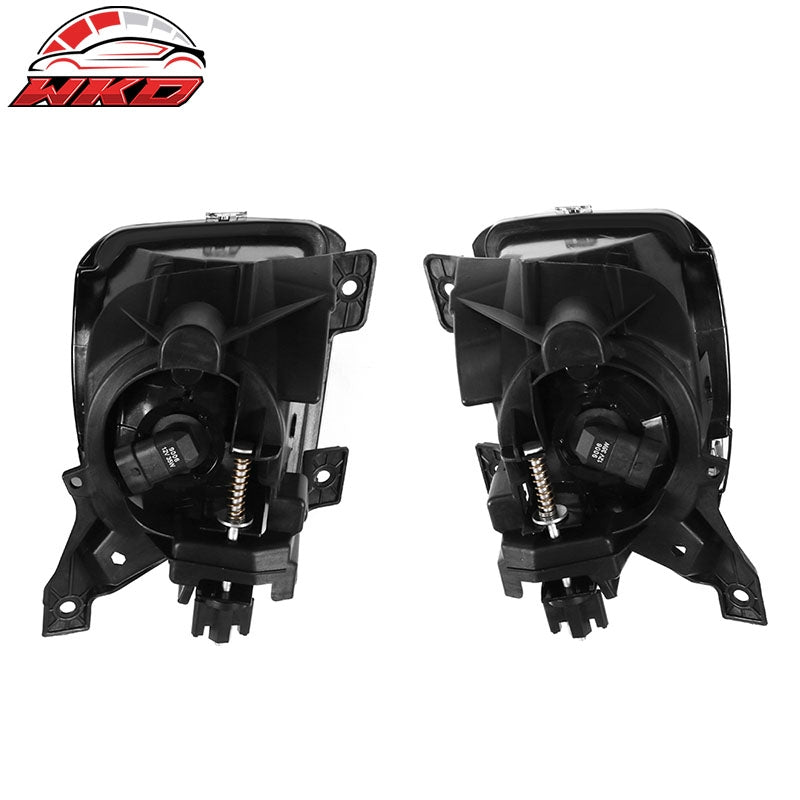 Fits 13-24 Dodge Ram 1500 Front Bumper Fog Lights Clear Driving Lamps w/ Bulb