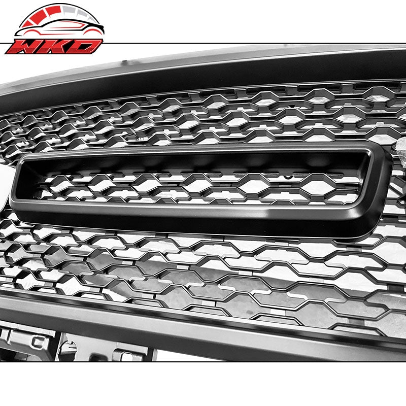 Fits 19-24 Dodge Ram 1500 LED DRL Grille W/Switchback Turn Signal Matte Black