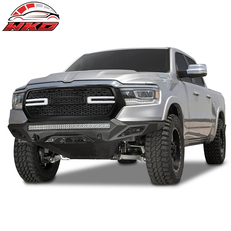 Fits 19-24 Dodge Ram 1500 LED DRL Grille W/Switchback Turn Signal Matte Black