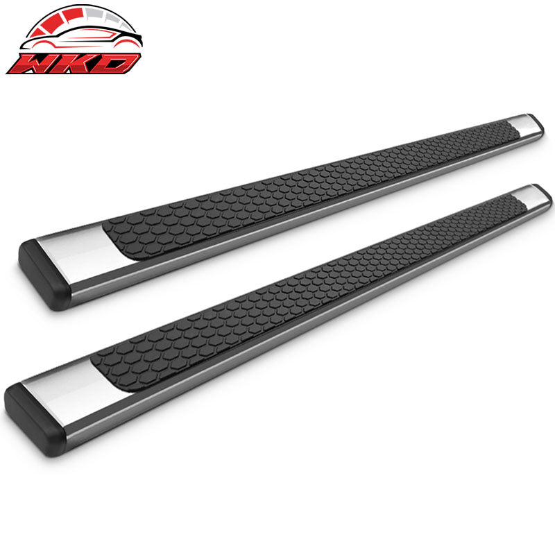Fits 19-25 Ram 1500 Crew OE Chrome 4.5in Side Step Nerf Bars Running Boards
