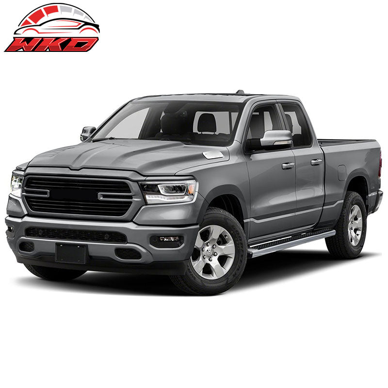 Fits 19-25 Ram 1500 Quad OE Chrome 4.5in Side Step Nerf Bars Running Boards