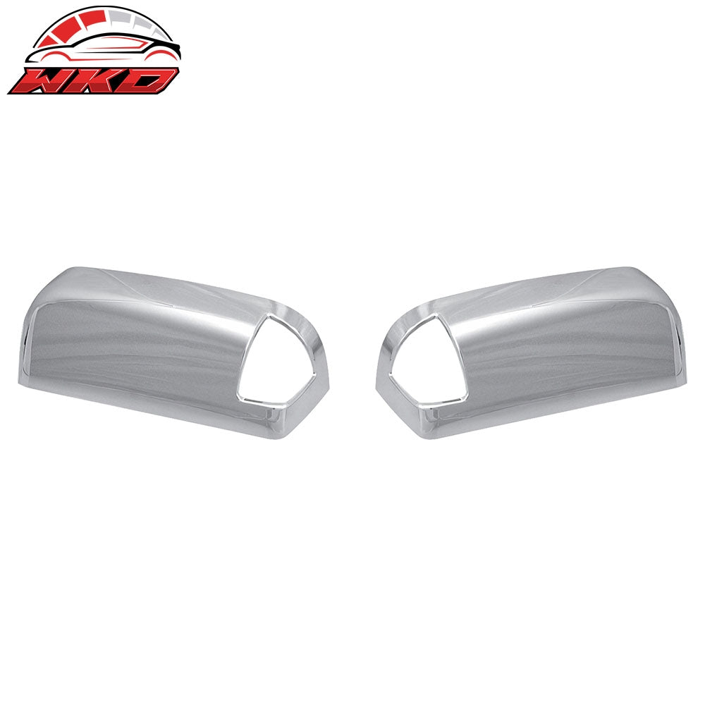 Wholesale 09-15 Dodge Ram 1500 2500 2PC Side Mirror Cover W/Turn Signal Light Cut Out