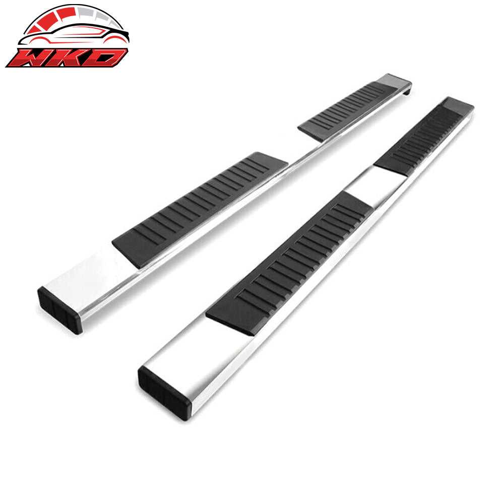 Fit 2019-2025 Dodge Ram 1500 Crew Cab 78" 2PCS Side Step Nerf Bars Running Board