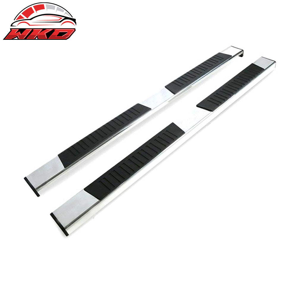 Fit 2019-2025 Dodge Ram 1500 Crew Cab 78" 2PCS Side Step Nerf Bars Running Board