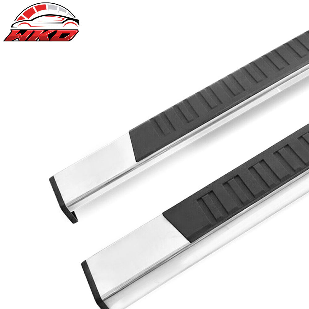 Fit 2019-2025 Dodge Ram 1500 Crew Cab 78" 2PCS Side Step Nerf Bars Running Board
