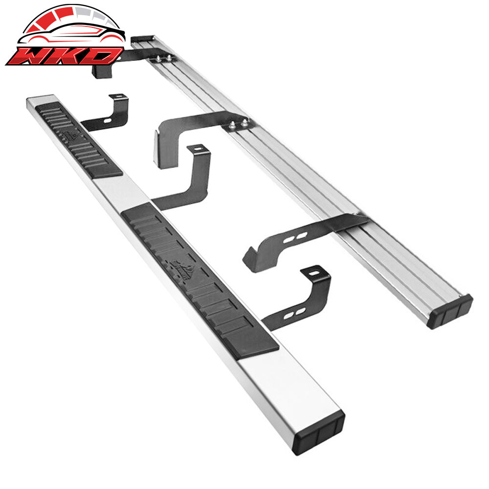 Fits 09-23 Dodge Ram 1500 2500 3500 Quad Cab Black 5" Running Boards Side Steps