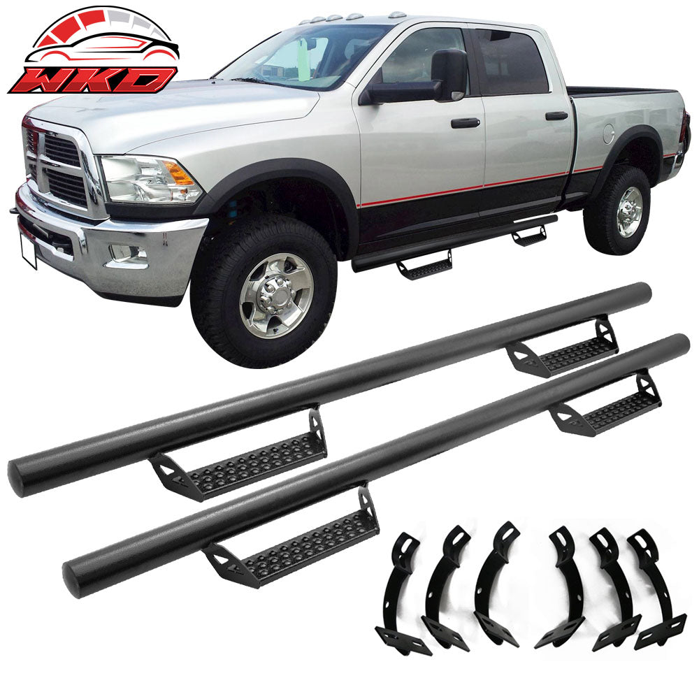 Fits 09-23 Dodge Ram Crew Cab BCT Style Side Step Bars