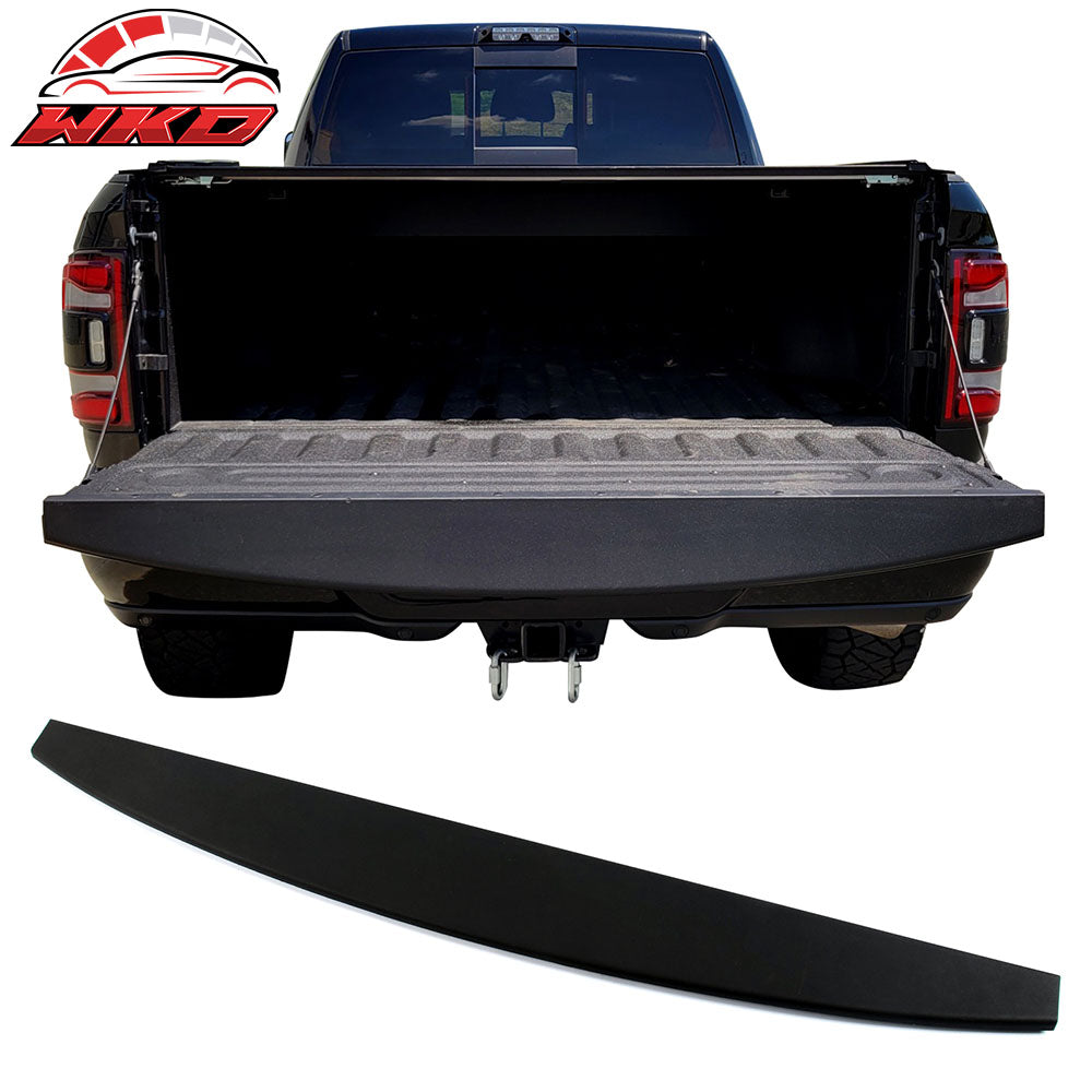 Fits 19-25 Ram 2500 3500 Tailgate Molding Cap Top Protector Spoiler Matte Black