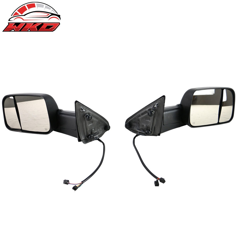 Wholesale 09-12 Dodge Ram 1500 2500 3500 2PCS Full Side Mirror Covers W/Signal Lights