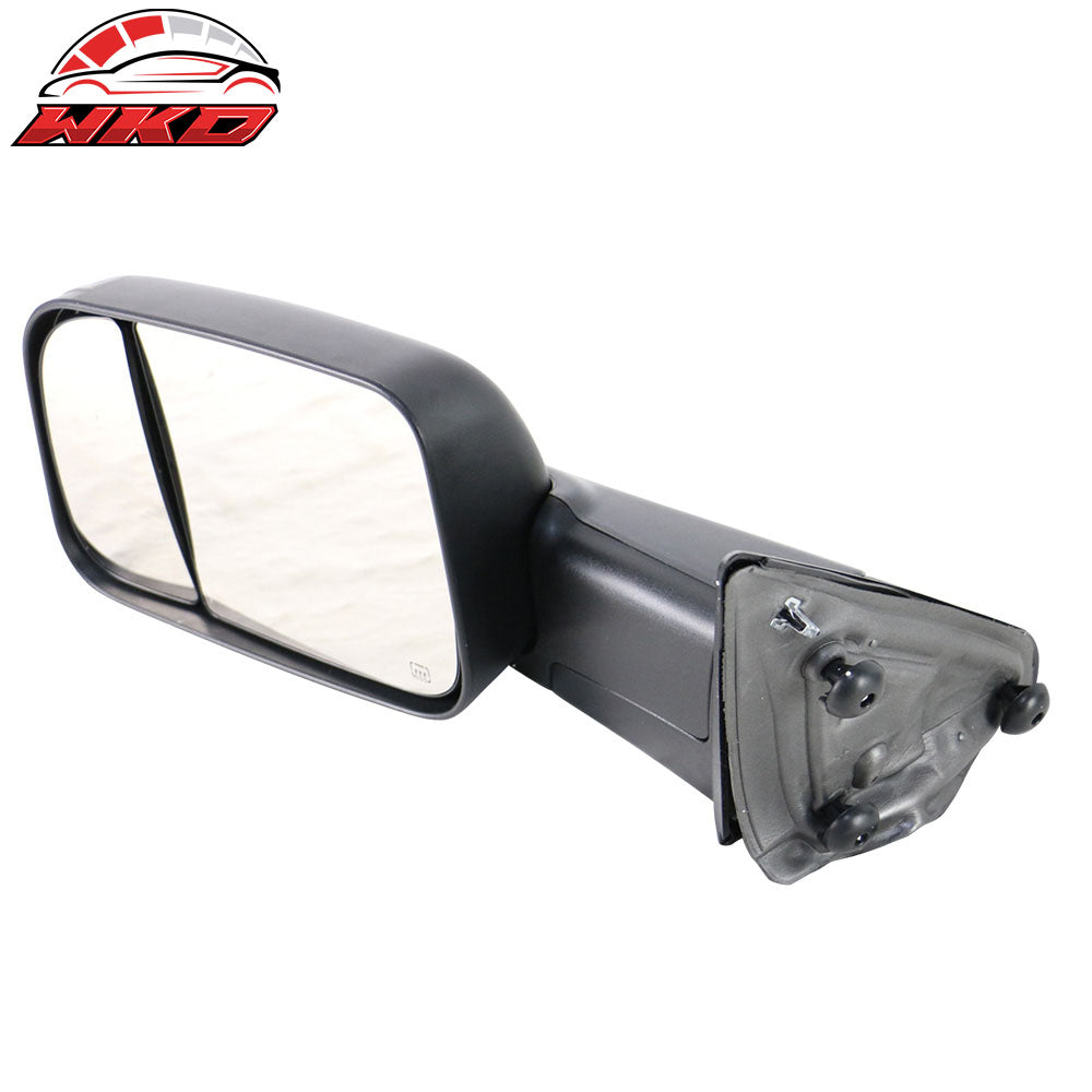 Fits 09-12 Dodge Ram 1500 2500 3500 2PCS Full Side Mirror Covers W/Signal Lights