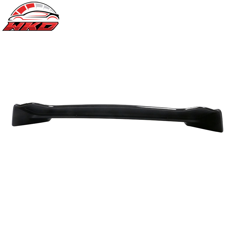 Fits 21-26 Dodge Durango IKON Style Rear Roof Spoiler Lip Carbon Fiber Print ABS