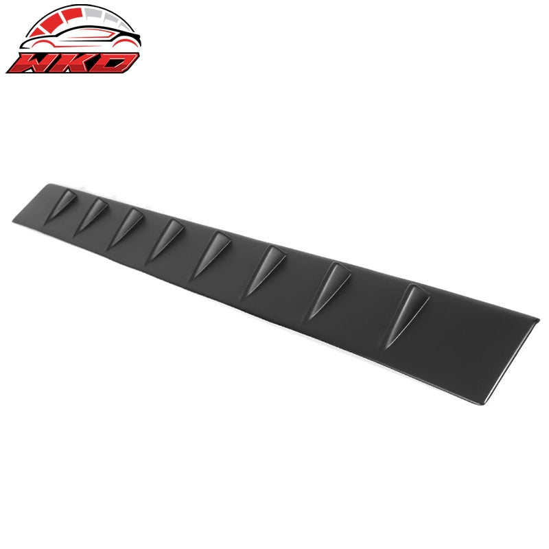 Fits 11-23 Dodge Charger IKON Style Rear Roof Spoiler Shark Fin Wing Matte Black