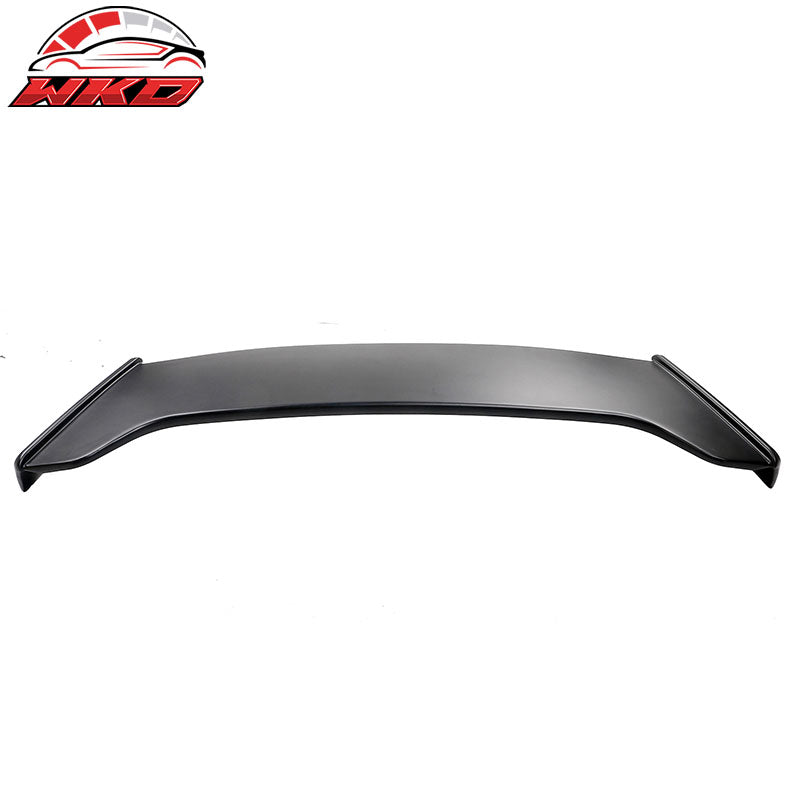 Fits 21-26 Dodge Durango IKON Style Rear Roof Spoiler Wing Lip Matte Black ABS