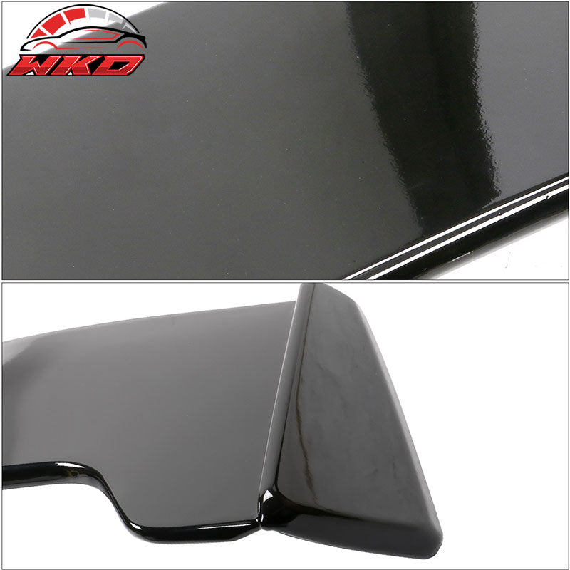 Fits 21-26 Dodge Durango IKON Style Rear Roof Spoiler Wing Lip Gloss Black ABS