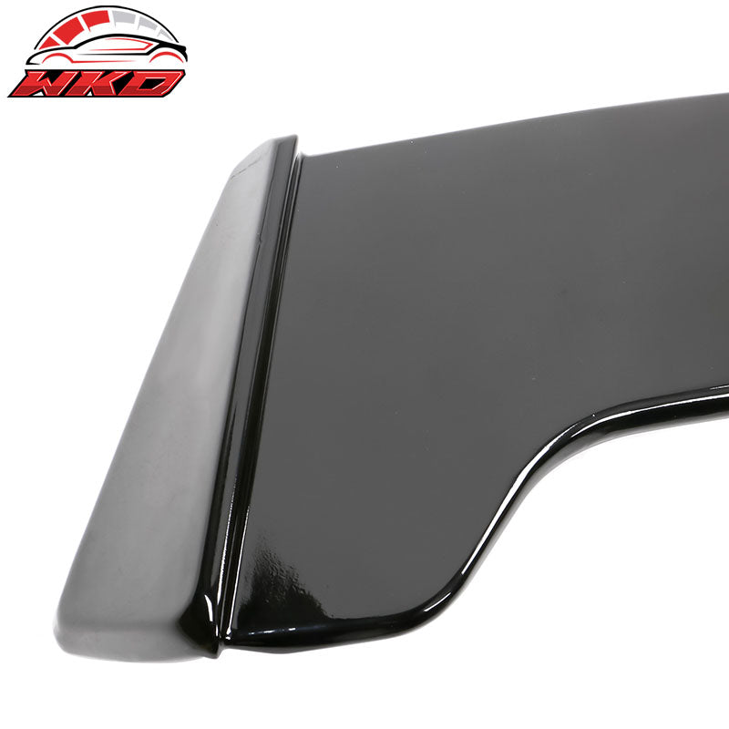 Fits 21-26 Dodge Durango IKON Style Rear Roof Spoiler Wing Lip Gloss Black ABS