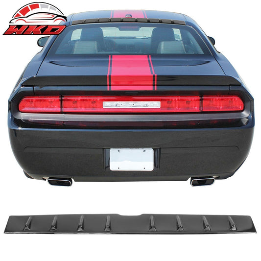 Wholesale 08-23 Dodge Challenger IKON Roof Spoiler Wing Gloss Black