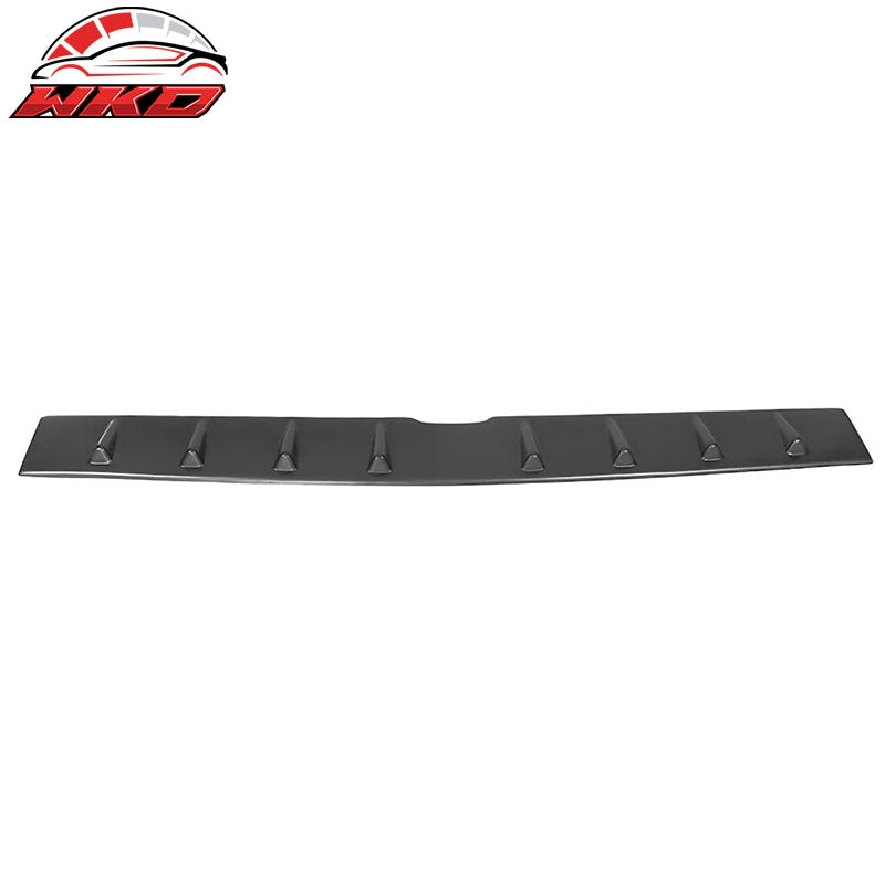 Fits 08-23 Dodge Challenger IKON Shark Fin Roof Vane Spoiler Wing - Matte Black