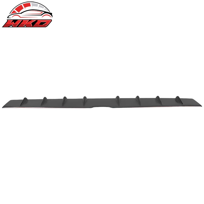 Fits 08-23 Dodge Challenger IKON Shark Fin Roof Vane Spoiler Wing - Matte Black