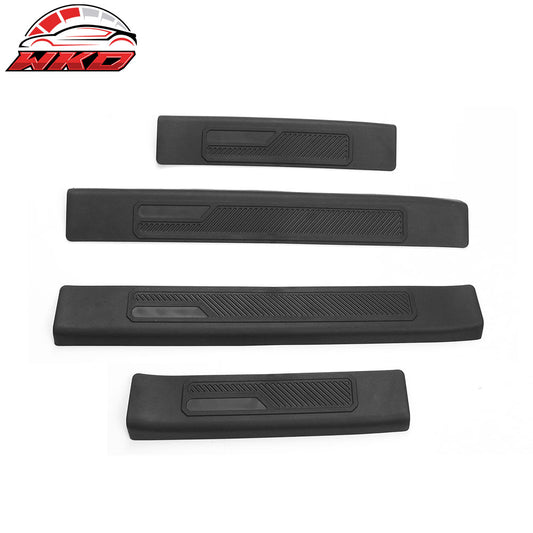21-25 Ford Bronco 4 Door Black TPE Door Edge Guard Sill Protector Cover 4PC | Wholesale