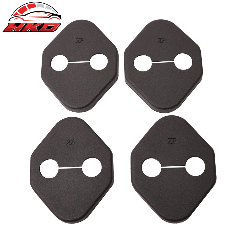 Honda Toyota Door Latch Striker Catch Bracket Cover Cap 4 PC - PP