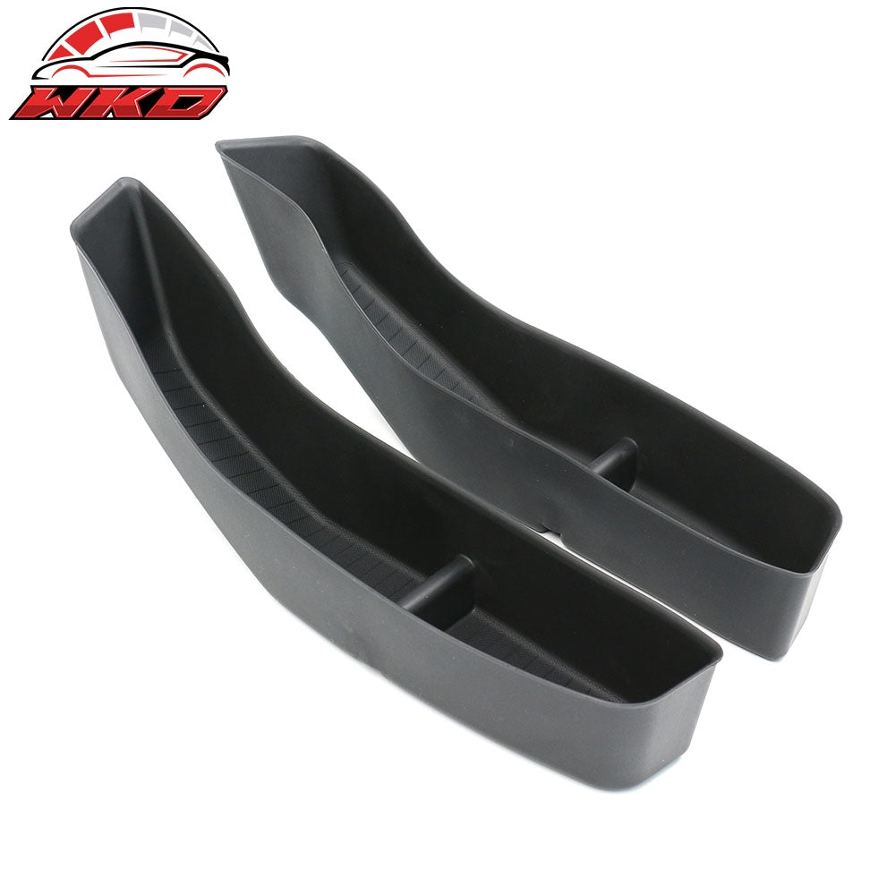 For 20-23 Tesla Model Y Black Door Side Storage Box Insert Tray Organizer Holder