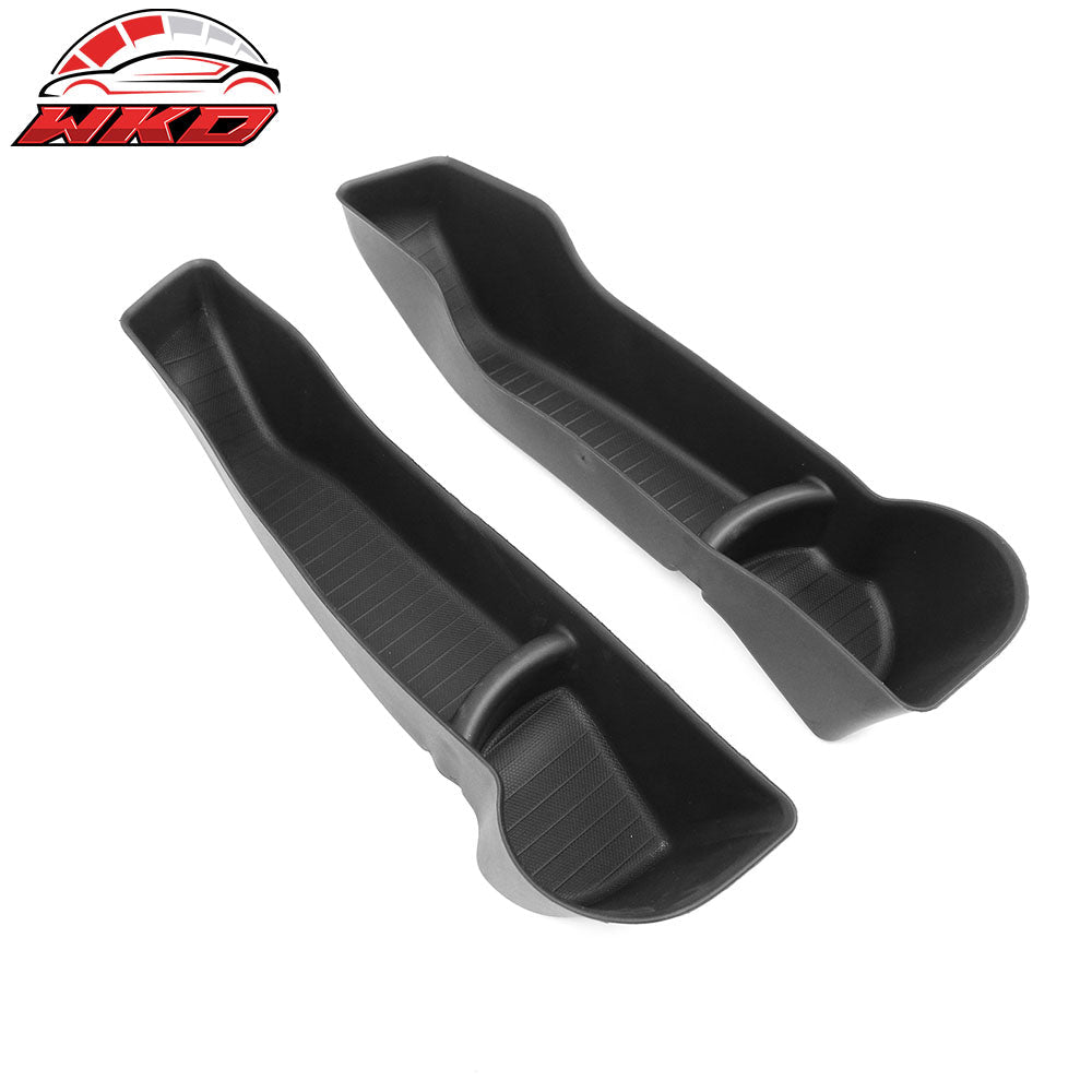For 20-23 Tesla Model Y Black Door Side Storage Box Insert Tray Organizer Holder