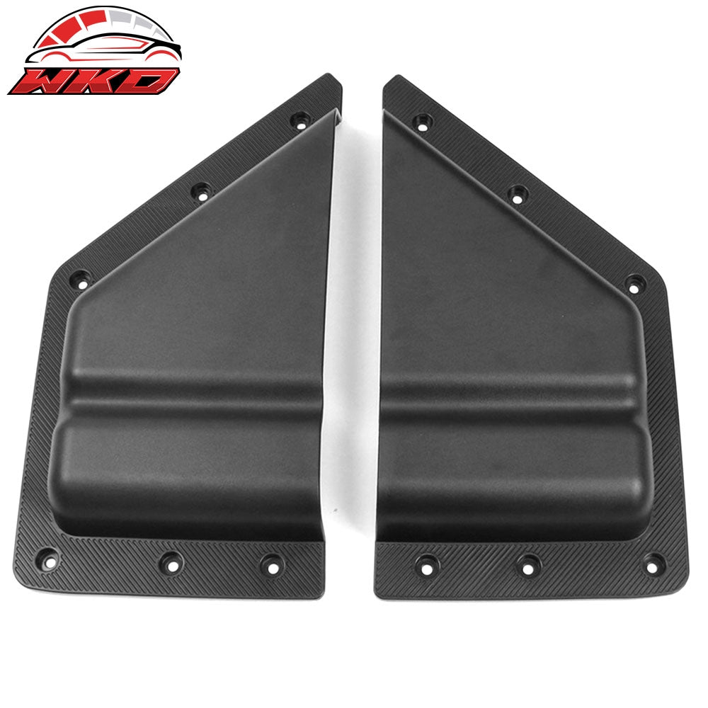 2021-26 Ford Bronco 2/4 Door Black Front Door Storage Pocket Box TPE + ABS | Wholesale
