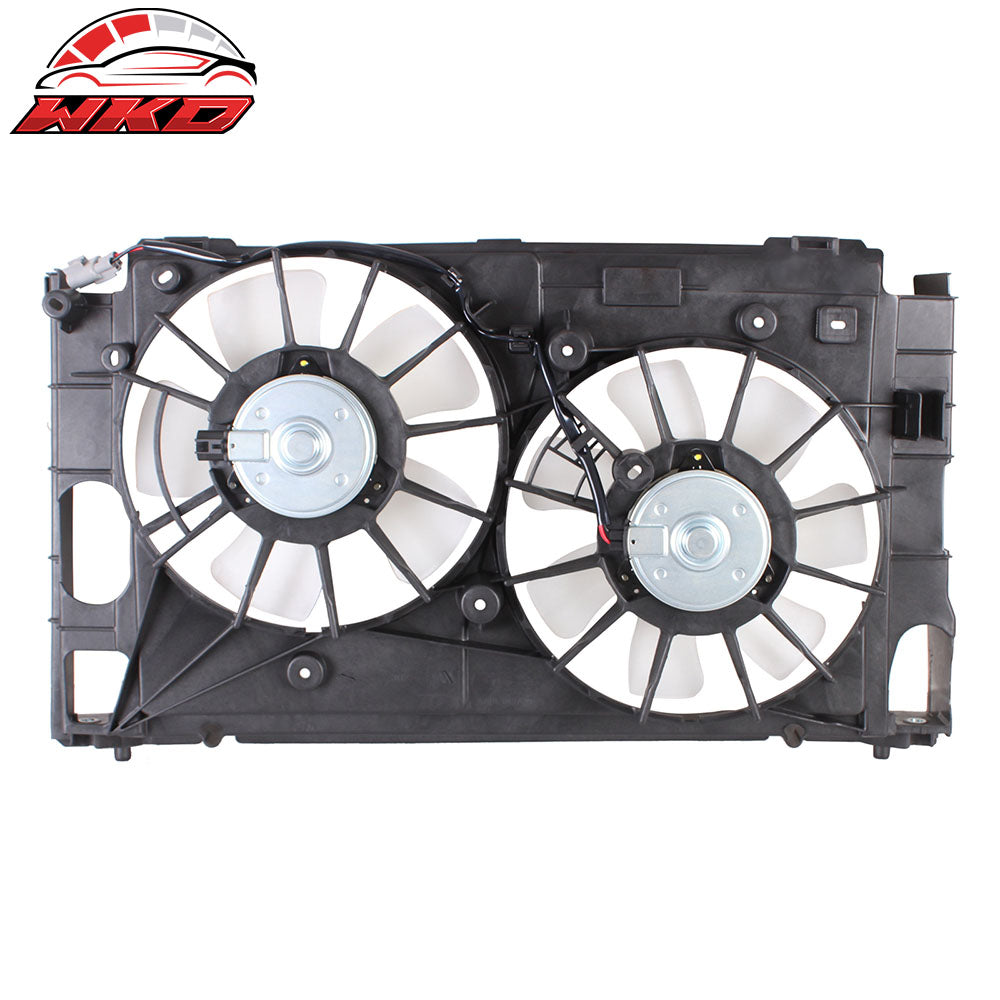 Fits 10-15 Toyota Prius OE Factory Style Engine A/C Condenser Dual Cooling Fan