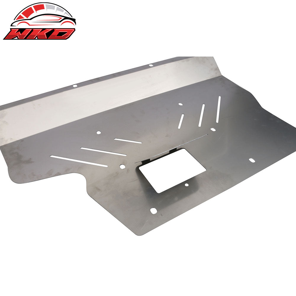 Fit 15-17 Subaru WRX Aluminum Engine Splash Shield Under Tray Skid Plate