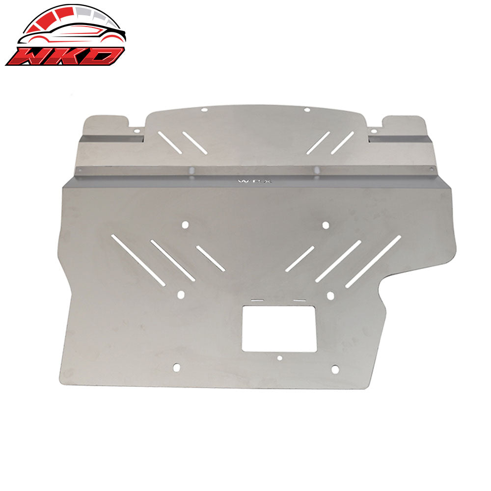 Fit 15-17 Subaru WRX Aluminum Engine Splash Shield Under Tray Skid Plate