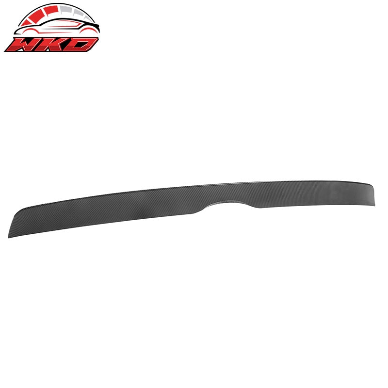 Fits 16-19 Ford Explorer Duckbill Style Middle Trunk Spoiler Carbon Fiber Print