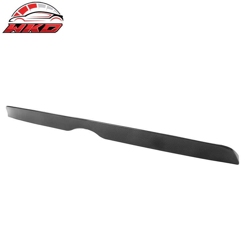 Fits 16-19 Ford Explorer Duckbill Style Middle Trunk Spoiler Carbon Fiber Print