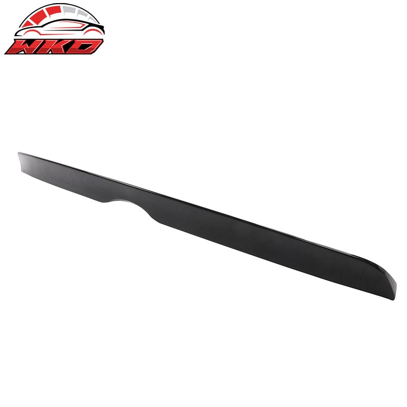 Fit 16-19 Ford Explorer Duckbill Style Rear Trunk Middle Spoiler ABS Gloss Black