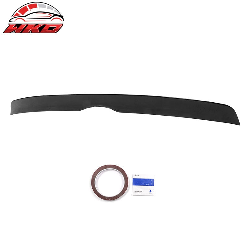 Fit 16-19 Ford Explorer Duckbill Style Rear Trunk Middle Spoiler ABS Gloss Black