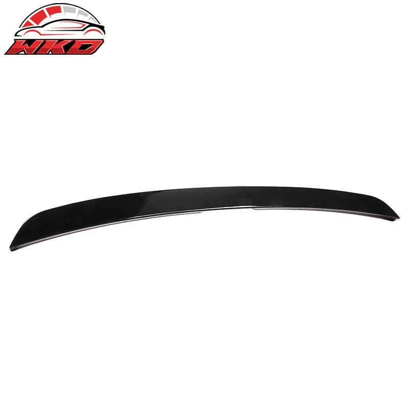 Fit 16-19 Ford Explorer Duckbill Style Rear Trunk Middle Spoiler ABS Gloss Black