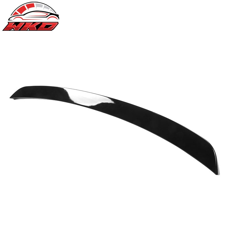 Fit 16-19 Ford Explorer Duckbill Style Rear Trunk Middle Spoiler ABS Gloss Black