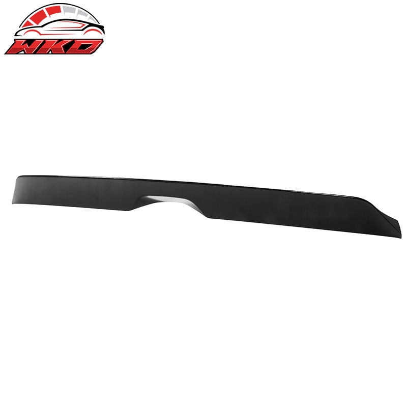 Fits 20-24 Ford Explorer Gloss Black Duckbill Style Trunk Spoiler Middle Lip ABS