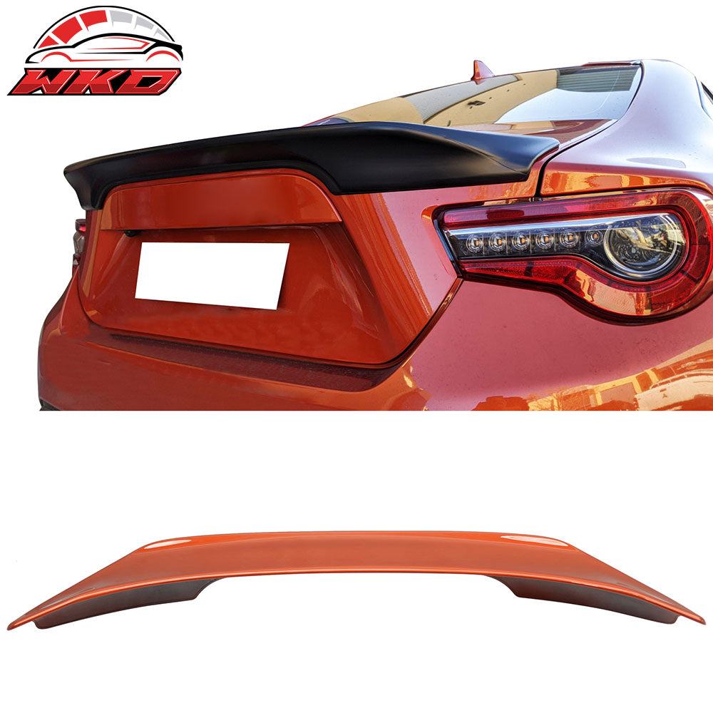 Fit 13-20 Scion FRS/Subaru BRZ/Toyota 86 TRD Trunk Spoiler Painted #H8R Hot Lava