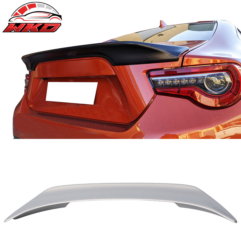 Fits 13-20 Scion FRS/Subaru BRZ/Toyota 86 TRD Trunk Spoiler Painted #J8A Silver